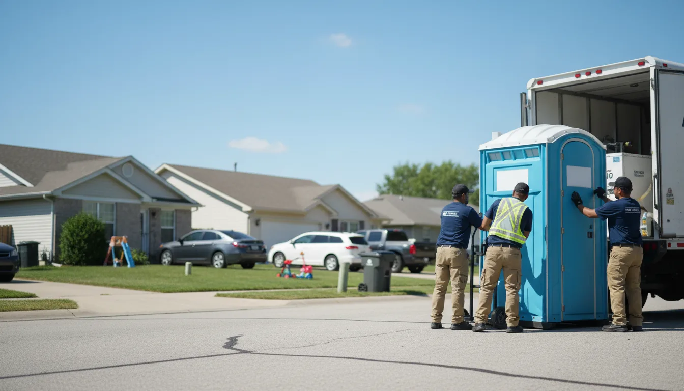 Standard Porta Potty Rentals in Pine Bluffs, WY near me